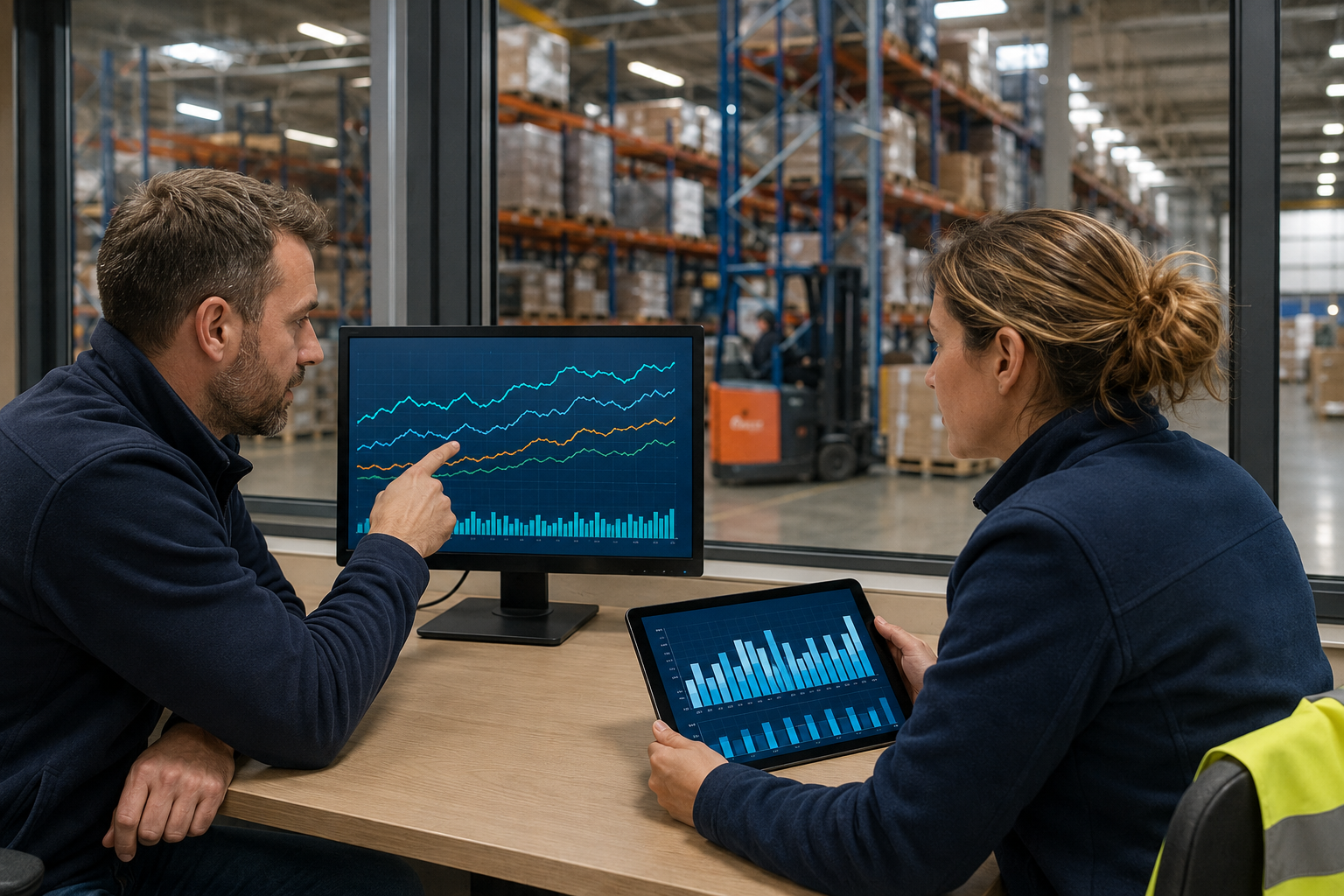 Analyse des consommations et de l’activité d’un entrepôt logistique