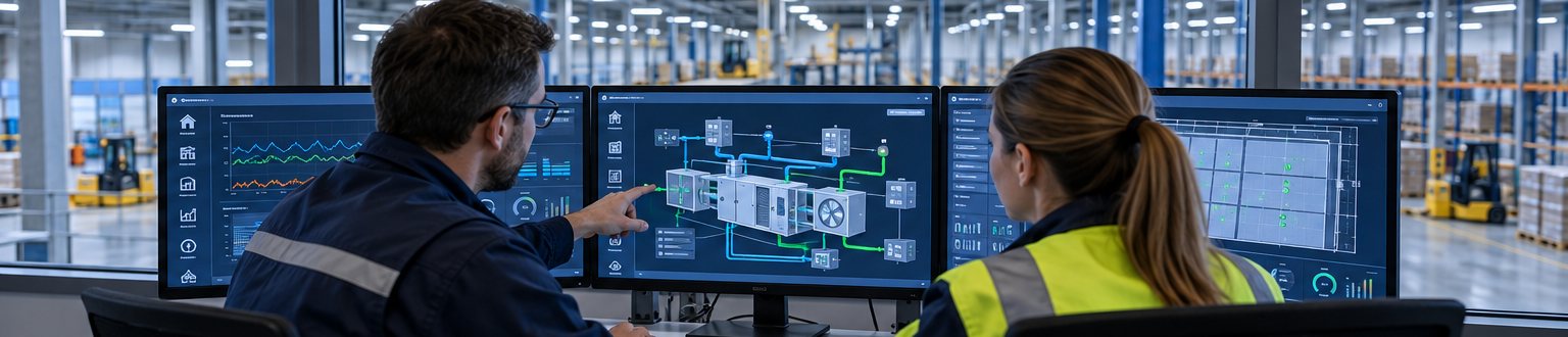 GTC bâtiment industriel : supervision d’une rénovation en production